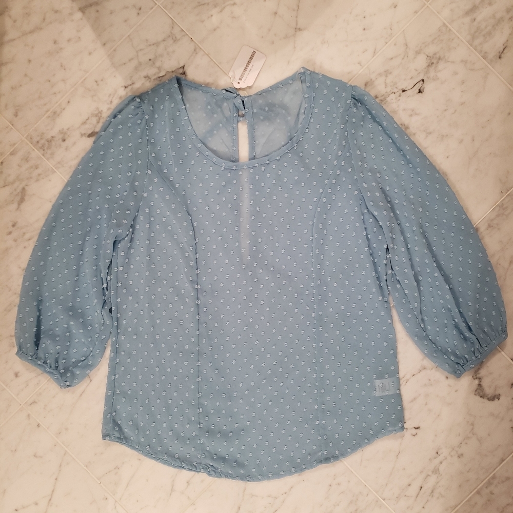 Sheer Blouse Size L